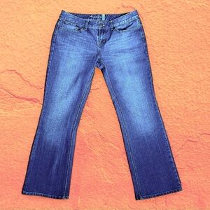 American Rag Cie Juniors Bootcut Blue Jeans Wide Leg Size 11S